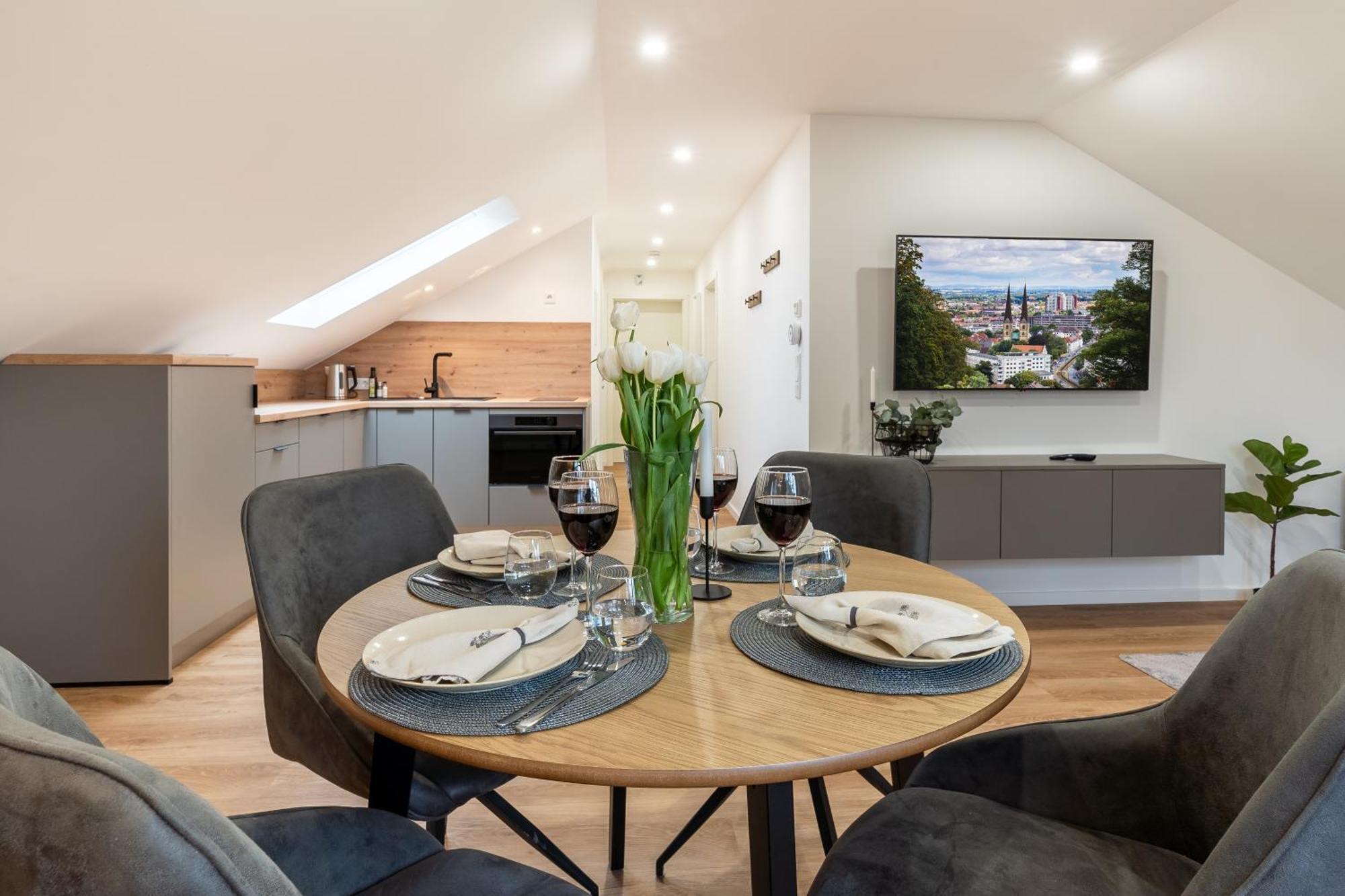 Apartment Milse - Modern. Stylisch Μπίλεφελντ Εξωτερικό φωτογραφία